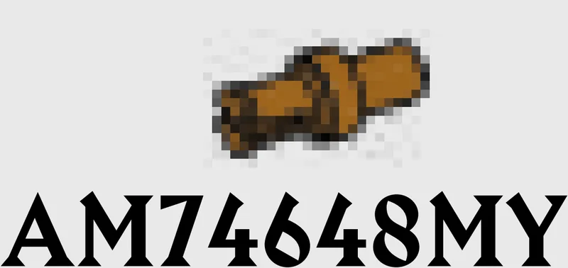 Connector: pin with small axle in Brown, Caramel