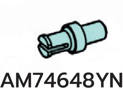 Connector: pin with small axle