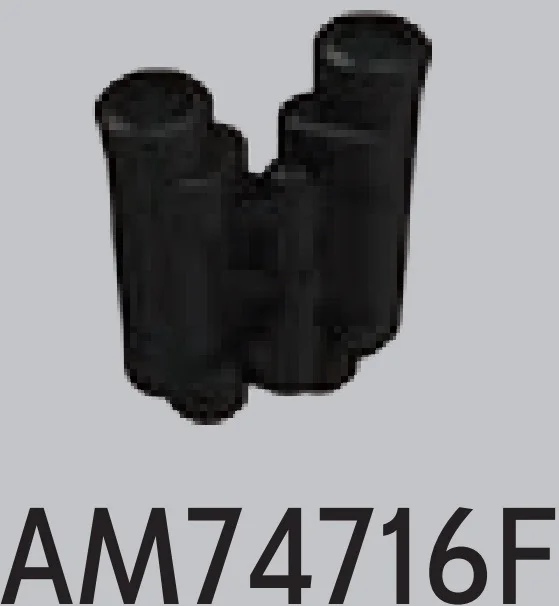 Gear: binoculars w/ Peg Hole in Black