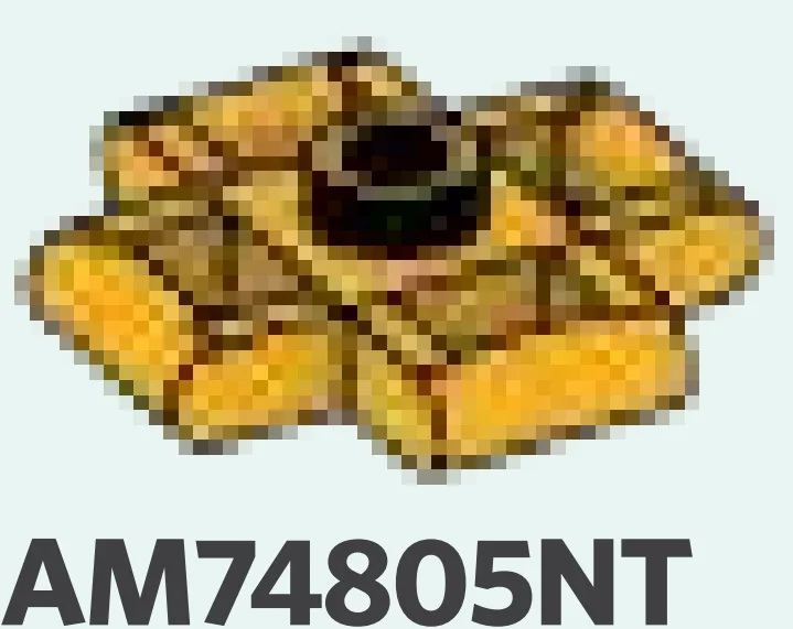 Plate 1 x 1 with four handles