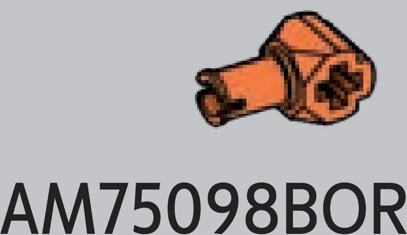 Connector: axle connector with perpendicular pin in Orange, Bright