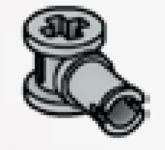 Connector: axle connector with perpendicular pin in Gray, Steel