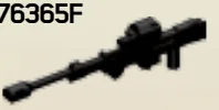 Weapon, Firearm: rifle, sniper, System 99-Series 5 Anti-Matériel in Black