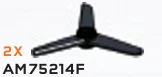 Airfoil, rotor with 3 blades, medium
