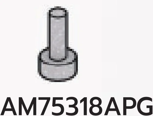 Tile 1 x 1 round with vertical peg in Gray, Steel