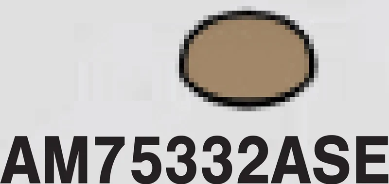 Tile Round 1 x 1 Dome, Low in Brown, Teak