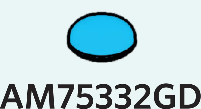 Tile Round 1 x 1 Dome, Low in Blue, Rich Sky