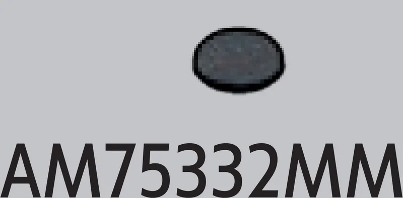 Tile Round 1 x 1 Dome, Low in Gray, Dark (Metallic)
