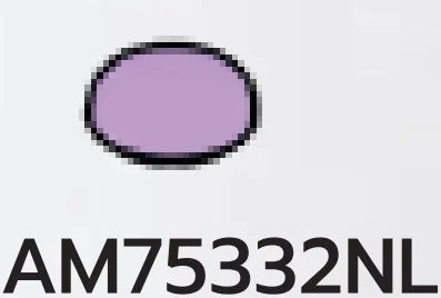 Tile 1 x 1 round dome, low in Purple, Lavender