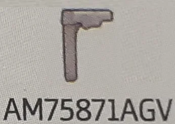 Weapon, Melee: dagger, punch dagger in Gray, Light (Metallic)