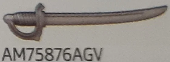 Weapon, Melee: sword, cutlass in Gray, Light (Metallic)