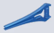 Weapon, Melee: sword, energy type 02 in Cyan (Translucent)