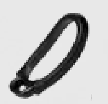 Gear: belt with sword holder in Black