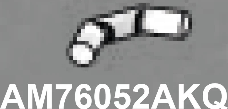 Bar: Rod, Small, Elbow, Symmetrical in White with Black Marbling (Camo)