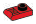 Plate 1 x 1 with horizontal handle in Red, Flame