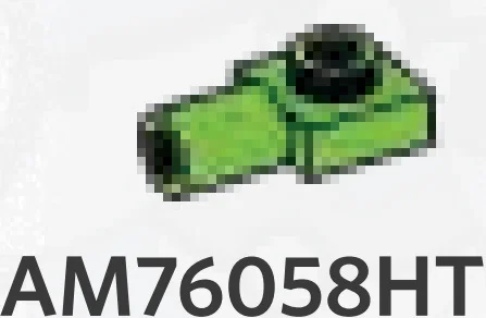 Plate Modified 1 x 1 with horizontal connector pipe, hollow in Green, Soft Grass