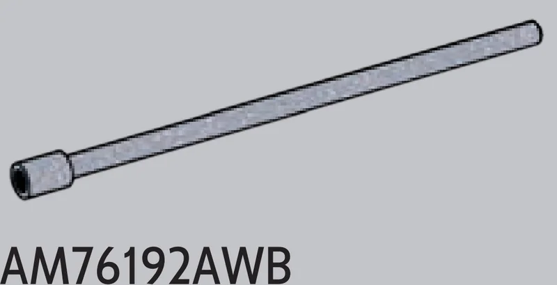 Bar 8L with connector tip in Gray, Medium (Metallic)