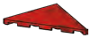 Tile 4 x 4 corner in Red (Camo)