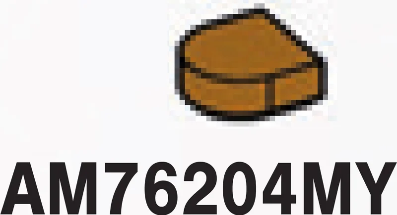Tile Round 1 x 1 Half-Round in Brown, Milk Chocolate
