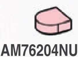 Tile 1 x 1 half-round in Pink, Pale