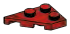 Wedge Plate 2 x 3 without corner, right in Red (Camo)
