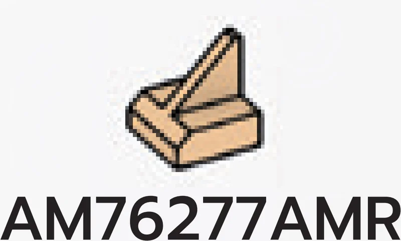 Tile 1 x 1 with tail in Brown, Light Tan