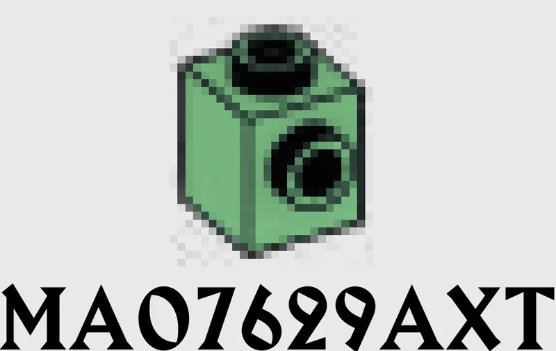 Brick Modified 1 x 1 w/ Stud on 1 Side & Open Top & Back in Green, Vertigris (Sand Green)