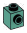 Brick Modified 1 x 1 w/ Stud on 1 Side & Open Top & Back