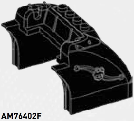 Car: roof 6 x 6 x 6 Monster Moviemobile in Black