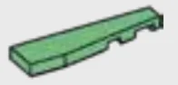 Tile 1 x 4 without right corner