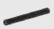 Bar 4 studs long in Clear (Translucent)