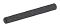 Bar 4 Studs Long in Metal, Iron (Metallic)