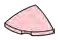 Slope 2 x 1 x 2 corner round, low dome in Pink, Pale