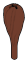 Weapon, Melee: club, wooden in Brown, Caramel
