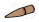 Connector: pin with short spike in Orange, Reddish (Translucent)