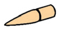 Connector: pin with short spike