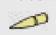 Connector: pin with short spike in Gold, Tarnished