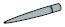 Connector: pin with long spike