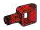Connector: pin, medium with medium handle in Red (Camo)
