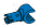 Connector: pin, medium with clip in Blue, Spanish