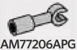 Connector: pipe, small 1 stud long with extended clip in Gray, Steel