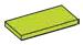 Tile 2 x 4 in Green, Spring