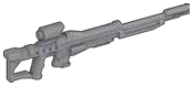 Weapon, Firearm: sniper rifle, Guardian's in Gray, Medium (Metallic)