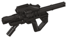 Weapon, Firearm: Gjallarhorn rocket launcher in Metal, Gunmetal (Metallic)