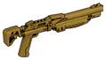 Weapon, Firearm: shotgun, Guardian I in Gold, Burnt (Metallic)