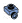 Bracket 1 x 1 with one stud on side, descending in Blue, Celestial