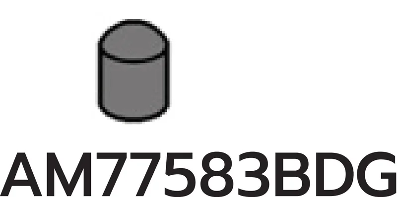 Connector: pin, small cap in Gray, Dark (Flake)
