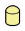 Connector: pin, small cap in Yellow, Pastel