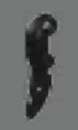 Weapon, Melee: knife, Guardian Hunter in Black (Metallic)