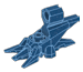 AM77727 in Blue, Turbo